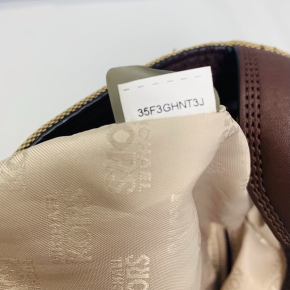 MK Michael Kors Canvas Leather Tote Bag (1 OF 2) - Picture 5 of 16